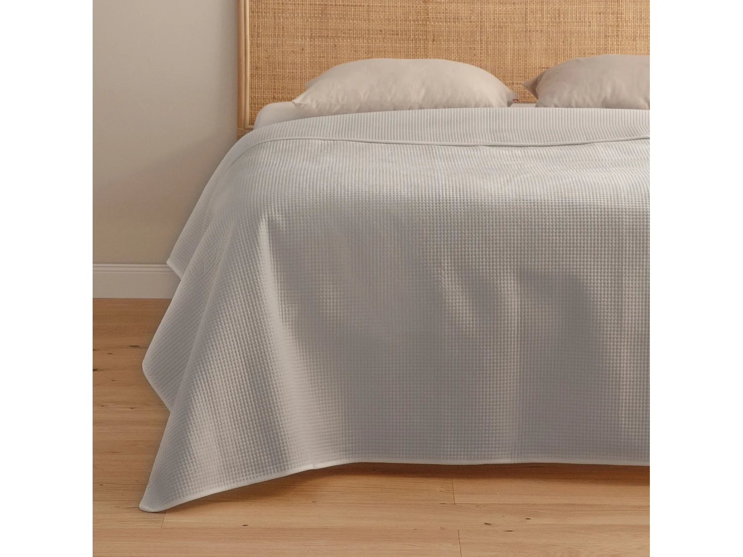 Tagesdecke Pontoso hellgrau 240 x 260