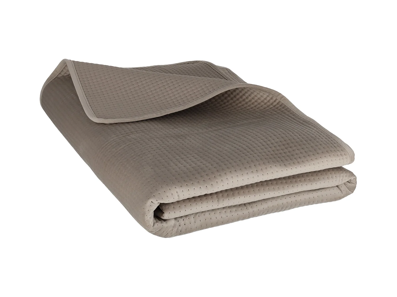 Couvre-lit Pontoso Brun Clair Polyester 240x260