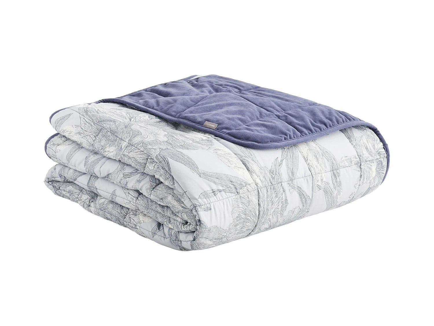 Couvre-lit Flowa Bleu Clair 200x220