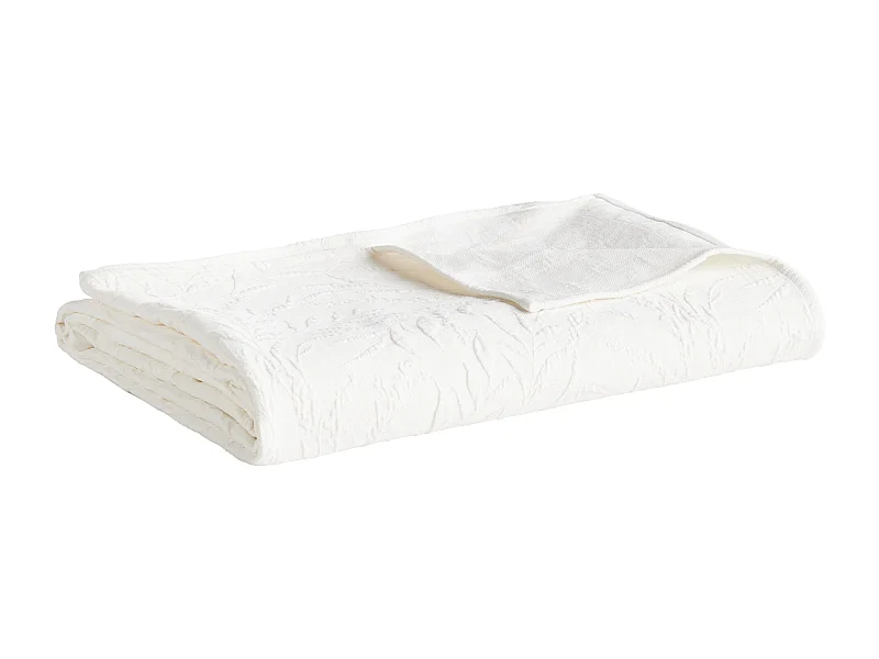 Bettdecke Laffani mittelweiß 200x220