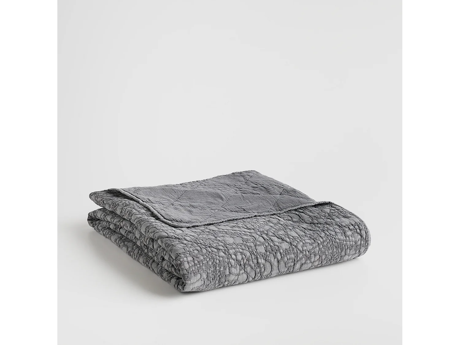 Couvre-lit Doreno Gris Moyen Coton 200x220