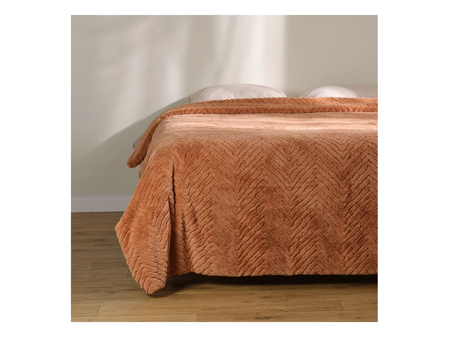 Couvre-lit Abraconi Orange Foncé 180 x 220