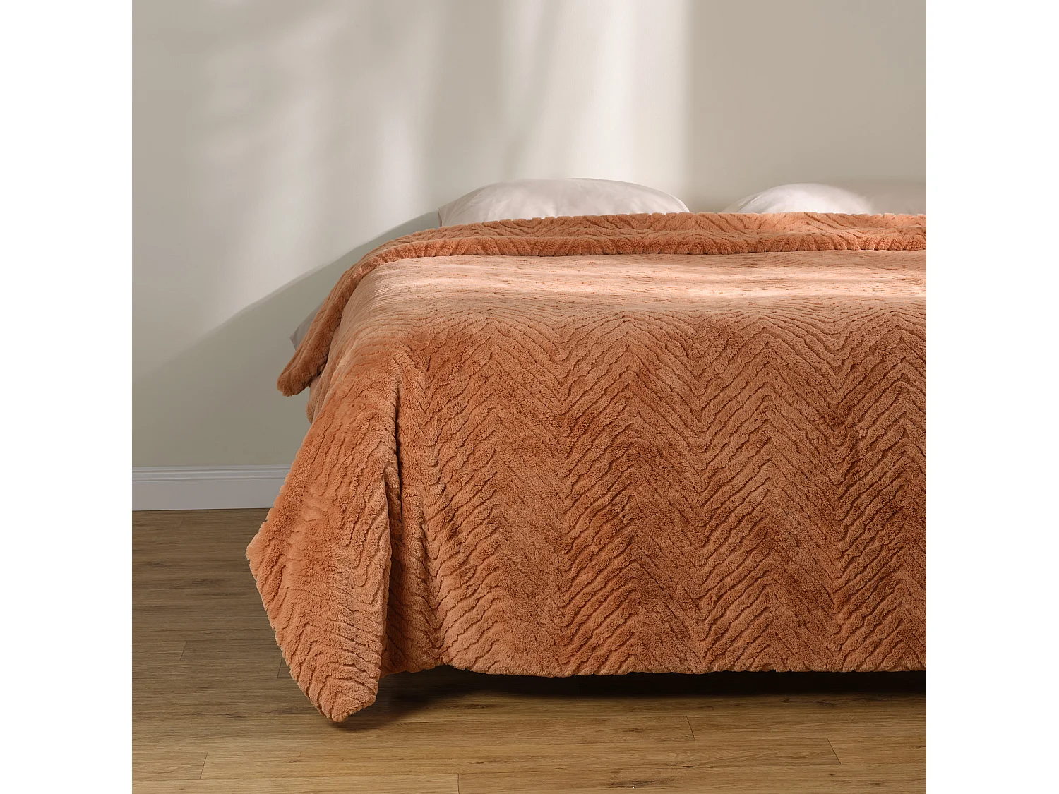 Couvre-lit Abraconi Orange Foncé 180 x 220