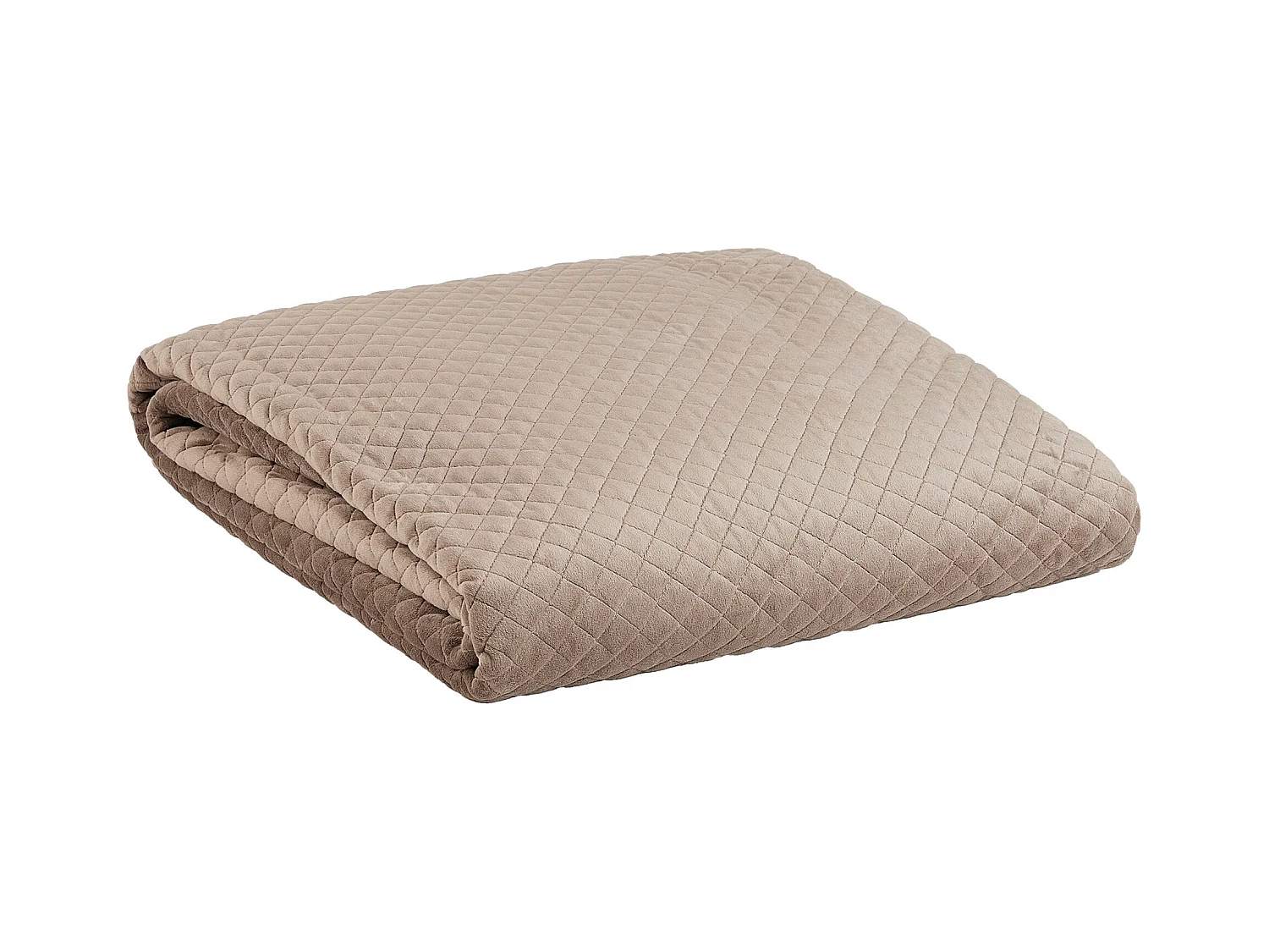 Tagesdecke Plums hellbraun 200 x 220 cm