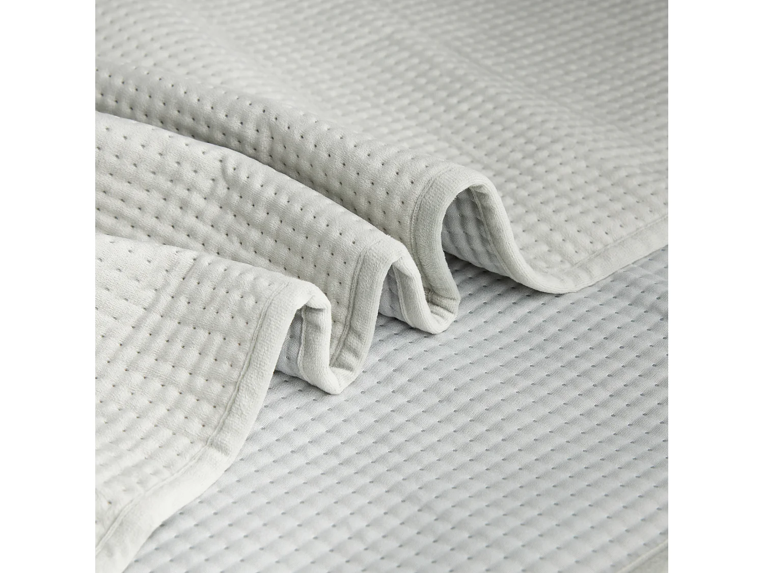 Couvre-lit Pontoso turquoise clair polyester 200x220