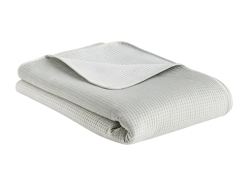 Couvre-lit Pontoso turquoise clair polyester 200x220