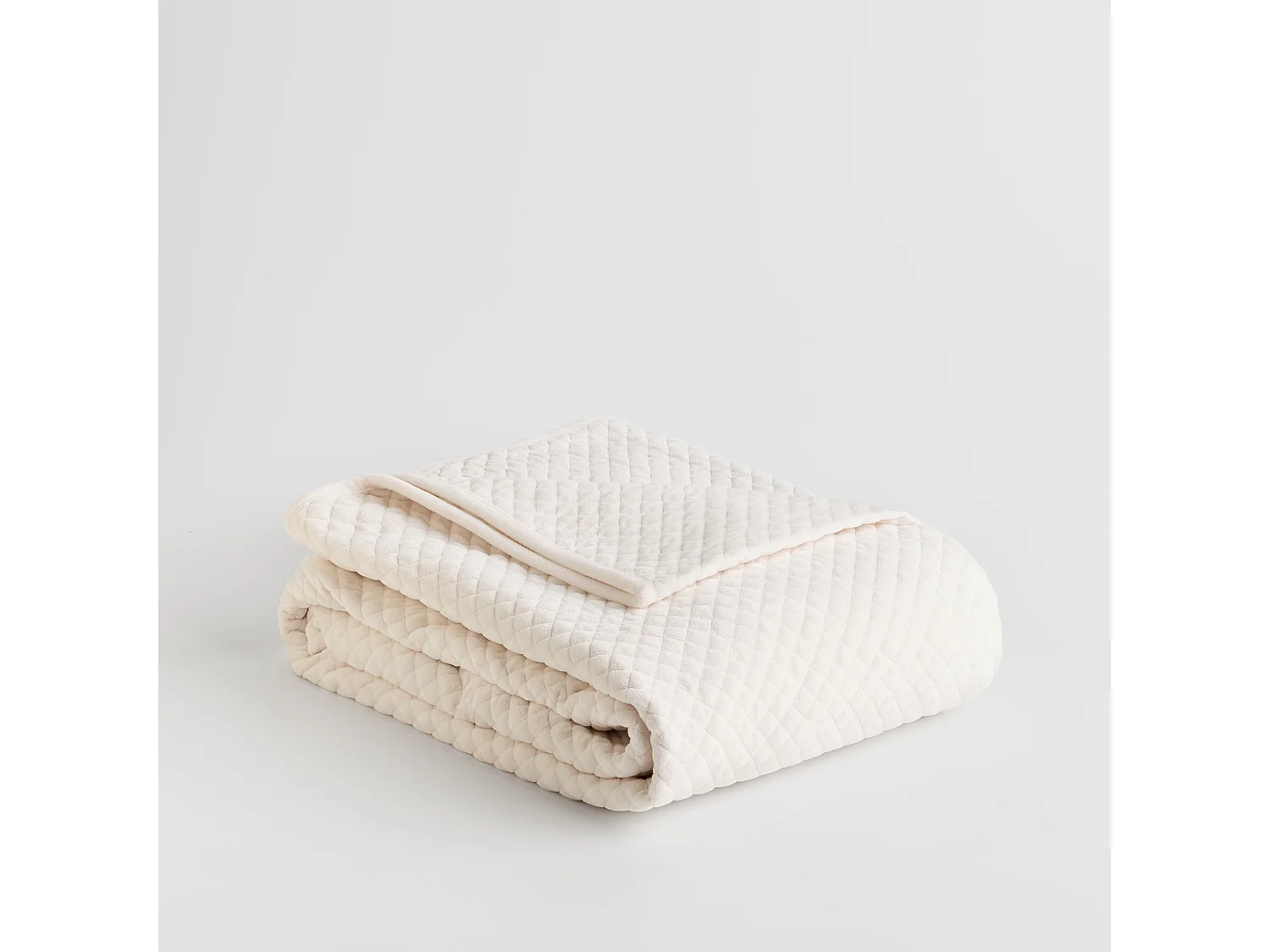 Couvre-lit Élégance Écru 200 x 220