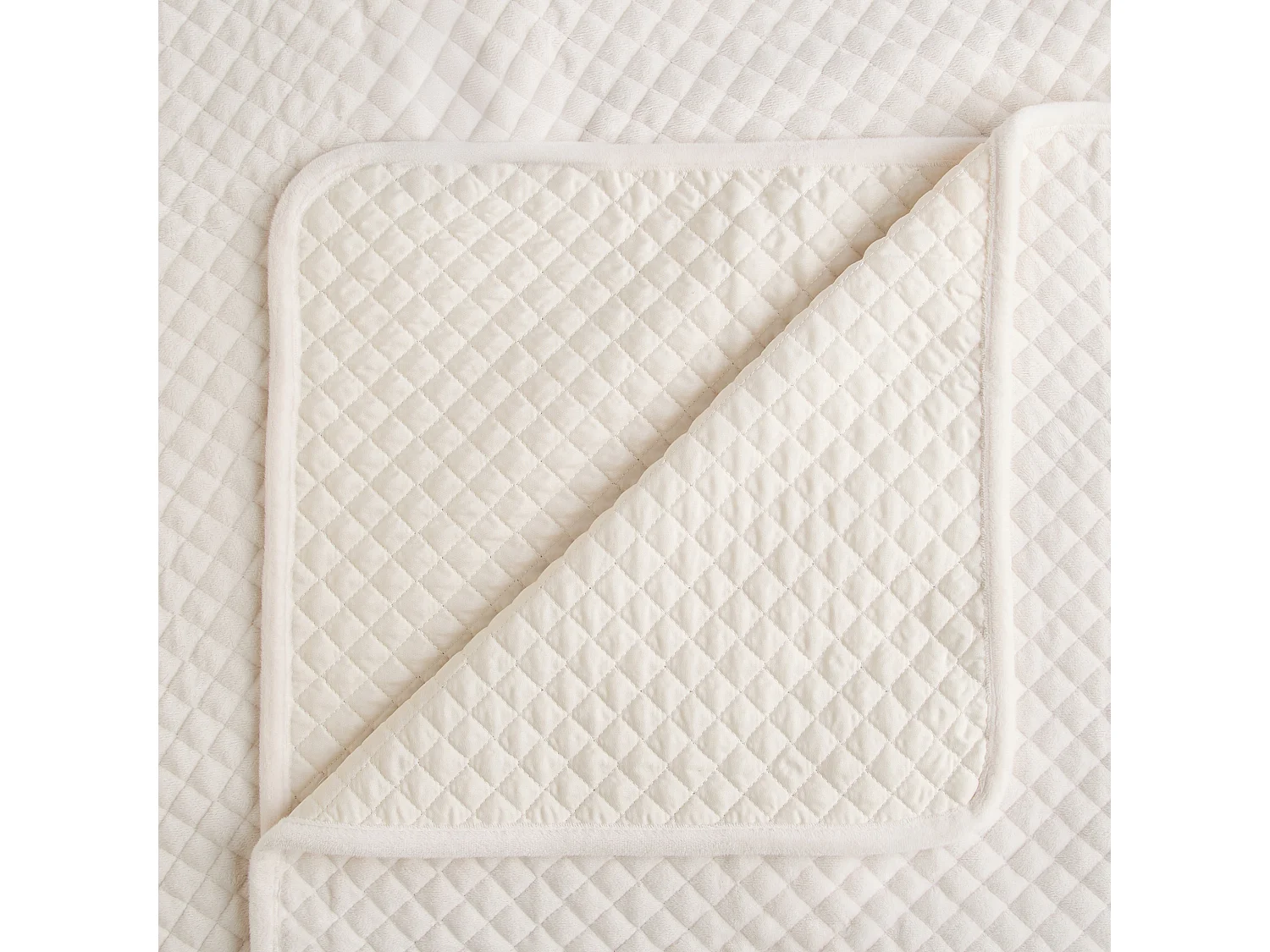 Couvre-lit Élégance Écru 200 x 220