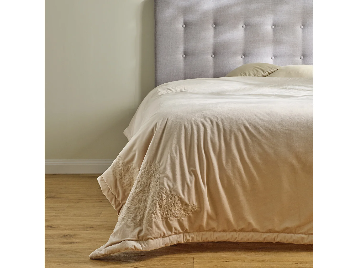 Couvre-lit Arabea Beige Clair 200x220