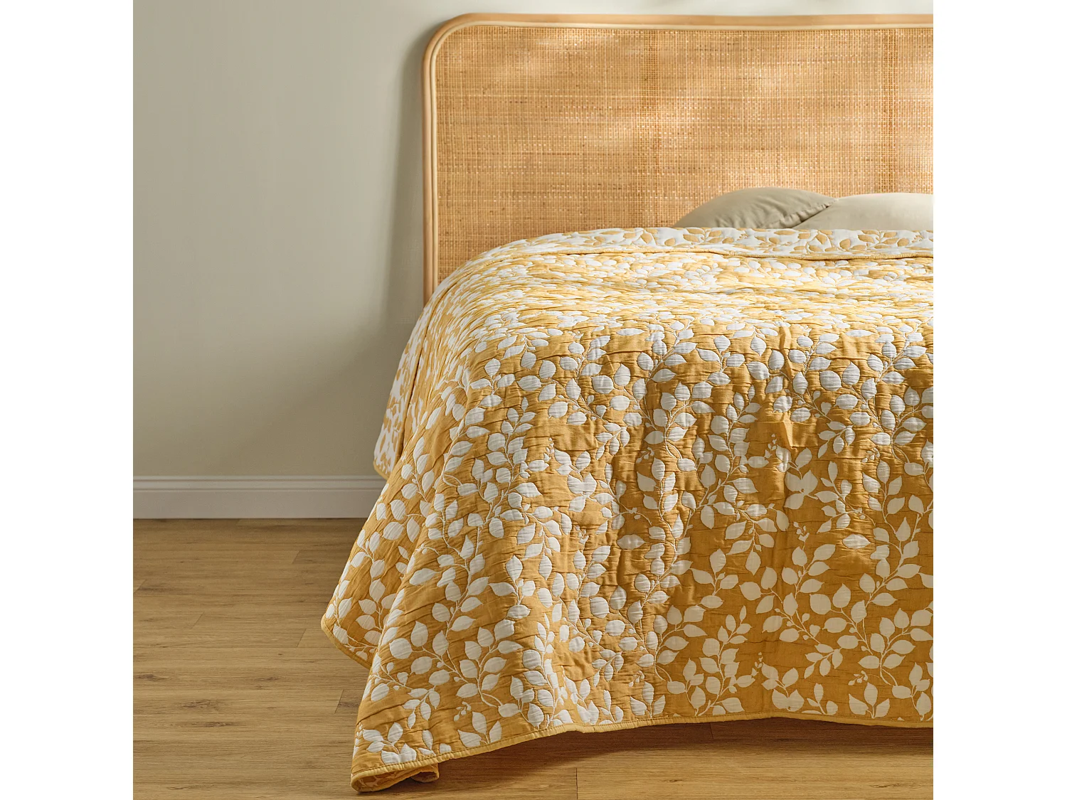Tagesdecke Blaterra Dunkelgelb 200x220