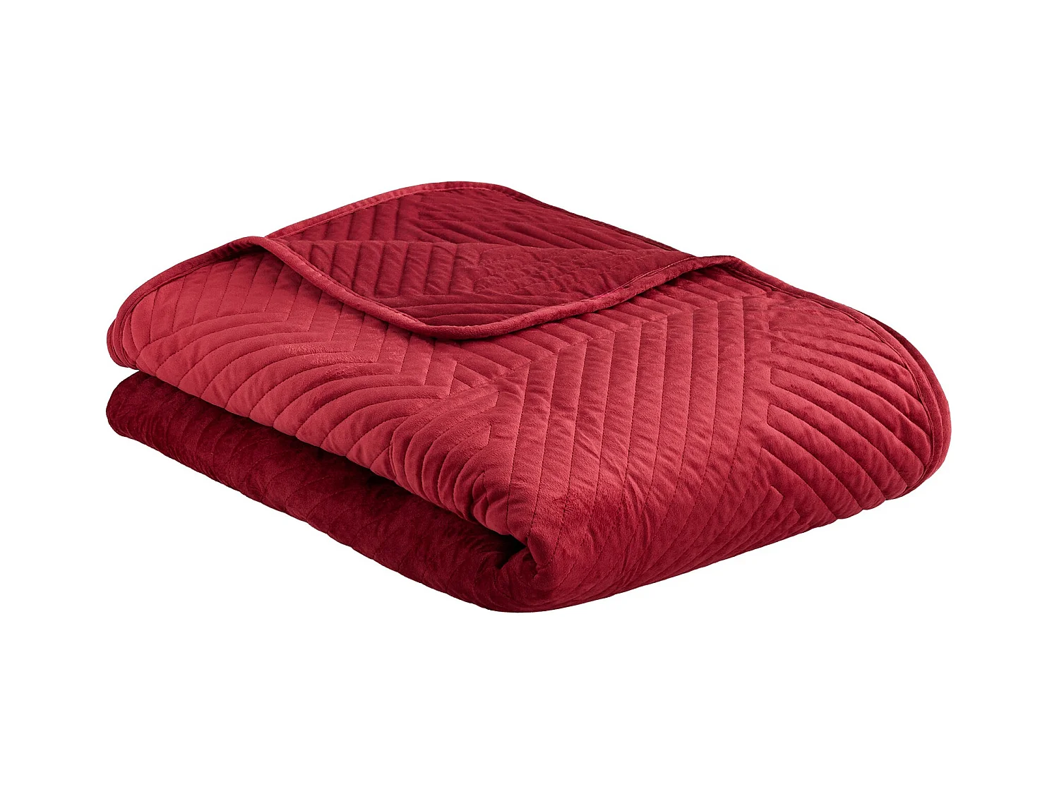 Tagesdecke Minister mittelrot 200 x 220