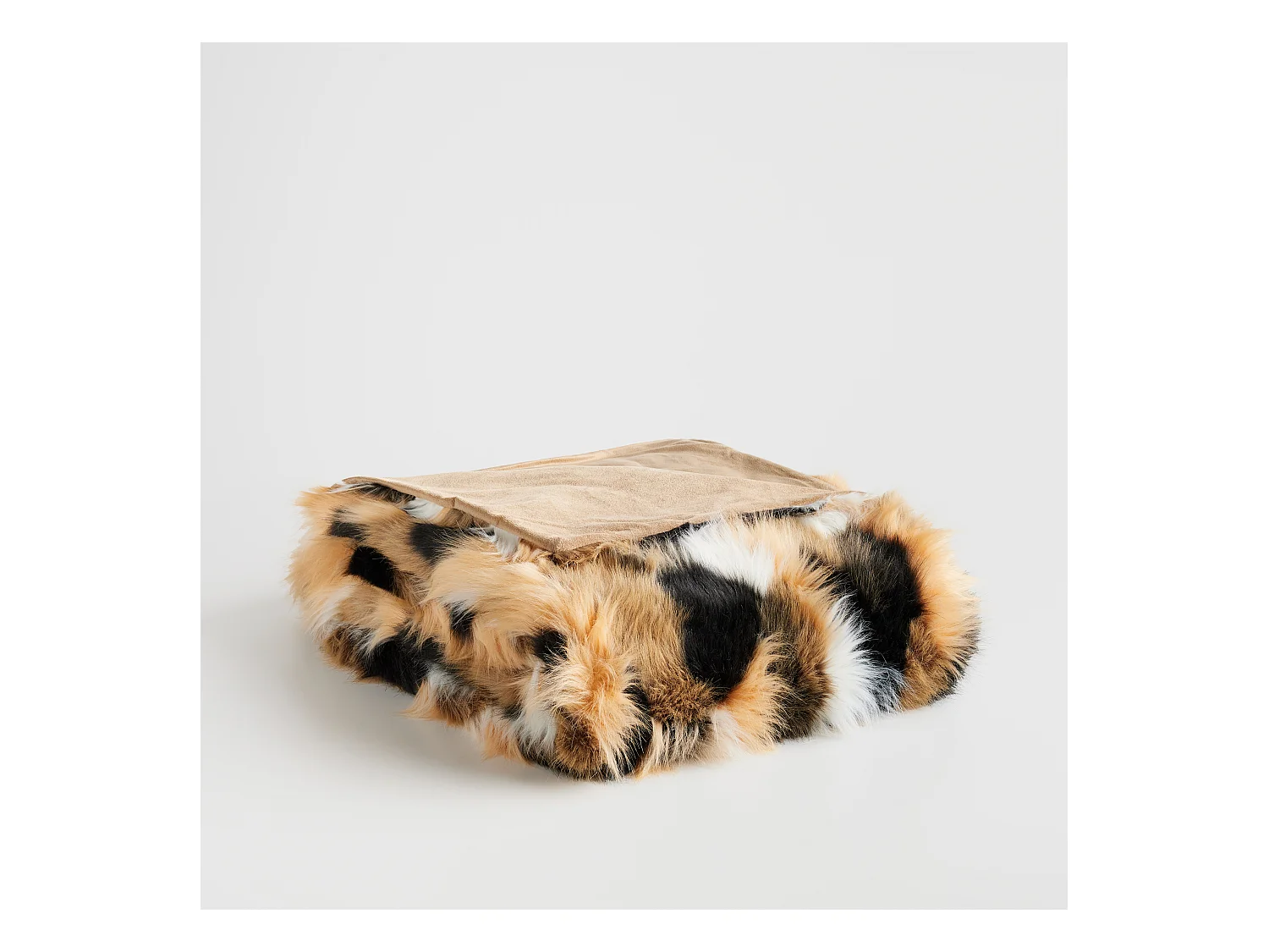 Couvre-lit Nagrella Multicolore Fausse Fourrure 180x220