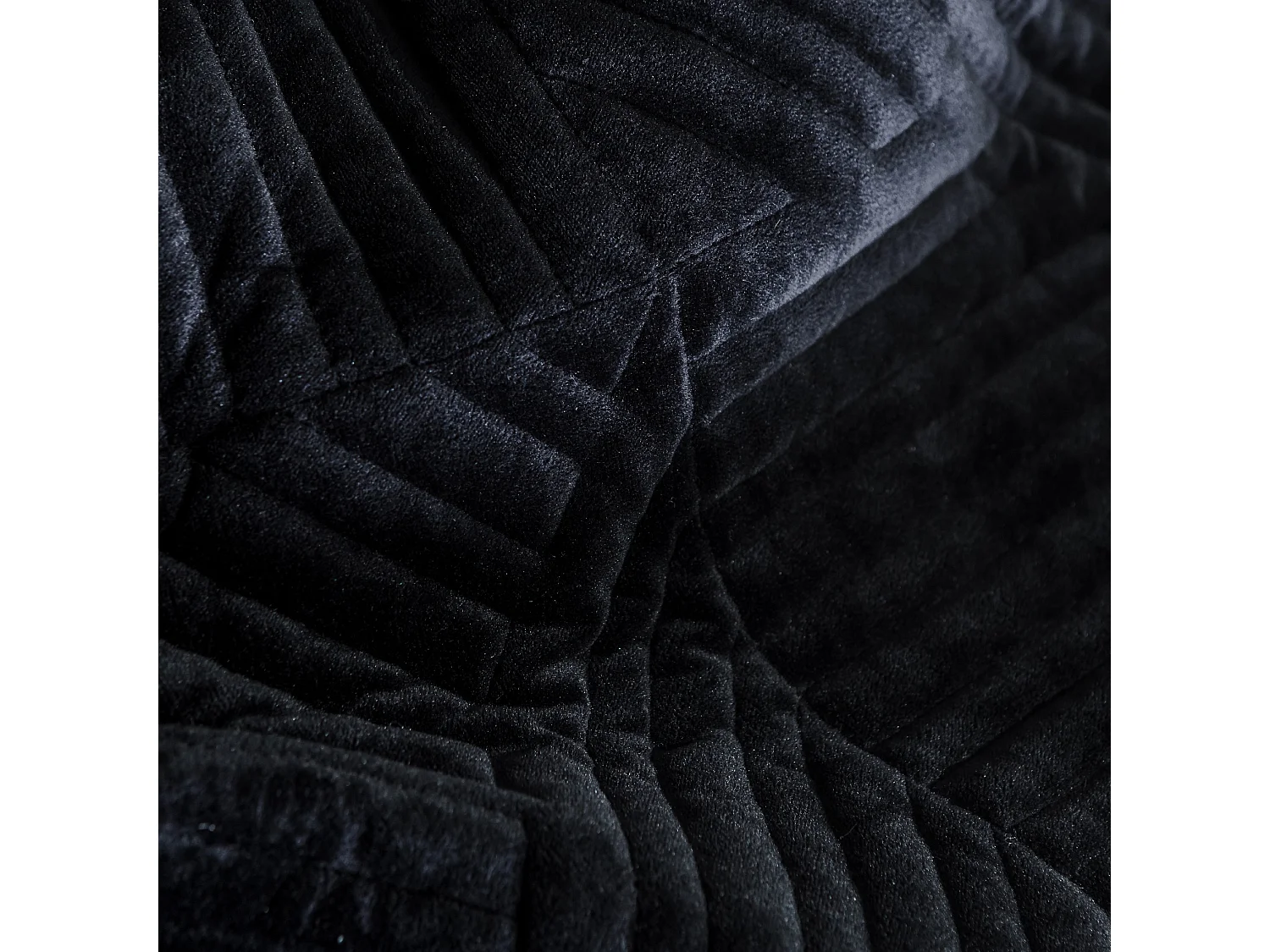 Couvre-lit Élite Noir Moyen 200x220