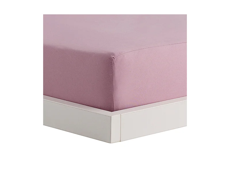 Spannbettlaken Micros 90x200 Mittelrosa