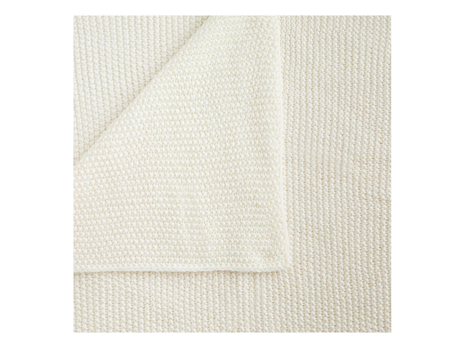 Plaid Zaldaris Écru Moyen 130x170