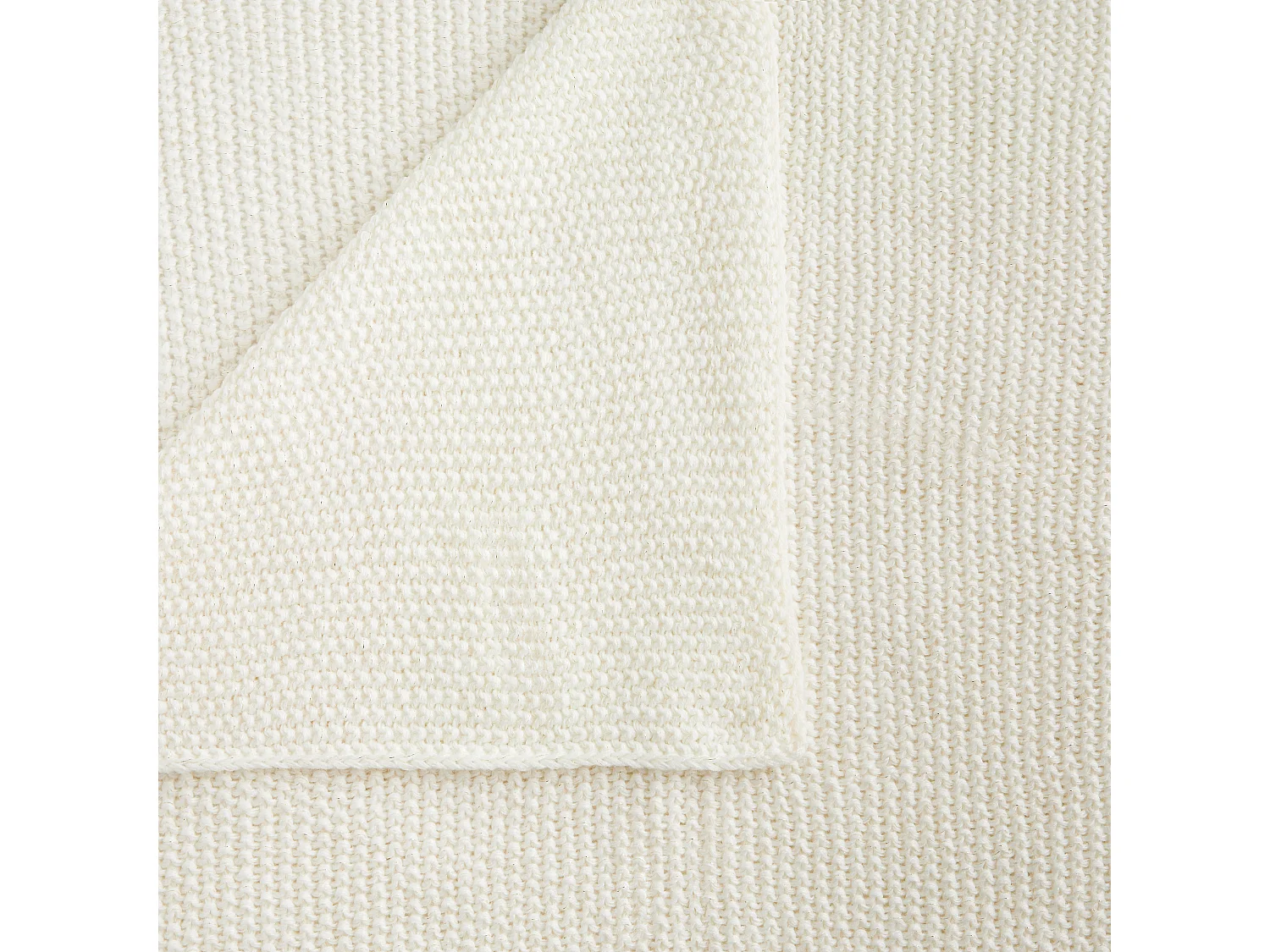 Acryldecke Zaldaris Mittel Ecru 130x170