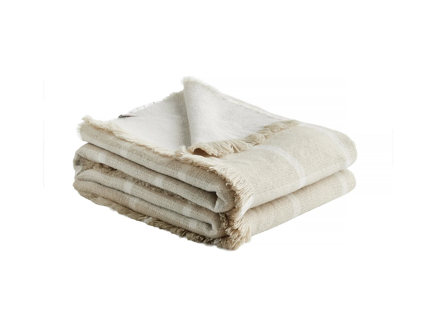 Plaid Mina Gris Clair 130 x 170