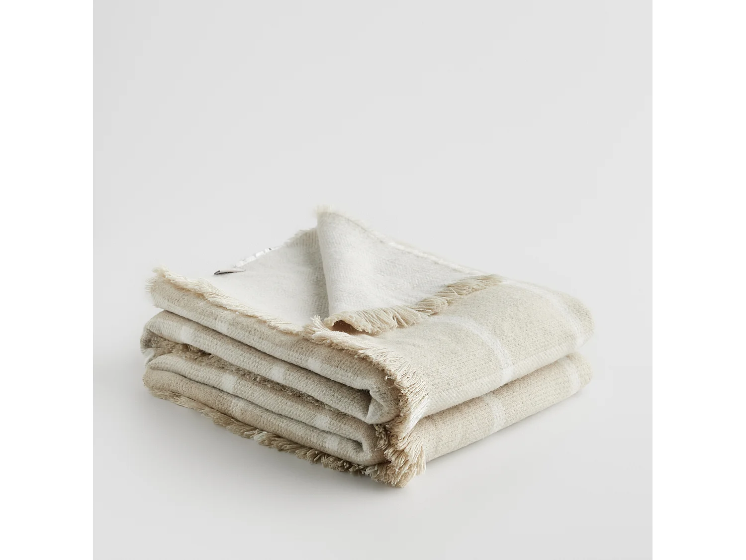 Plaid Mina Gris Clair 130 x 170