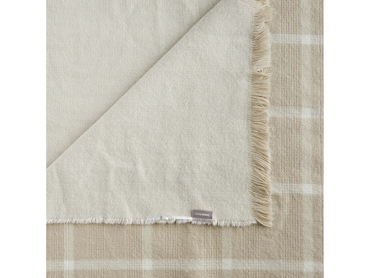 Plaid Mina Gris Clair 130 x 170