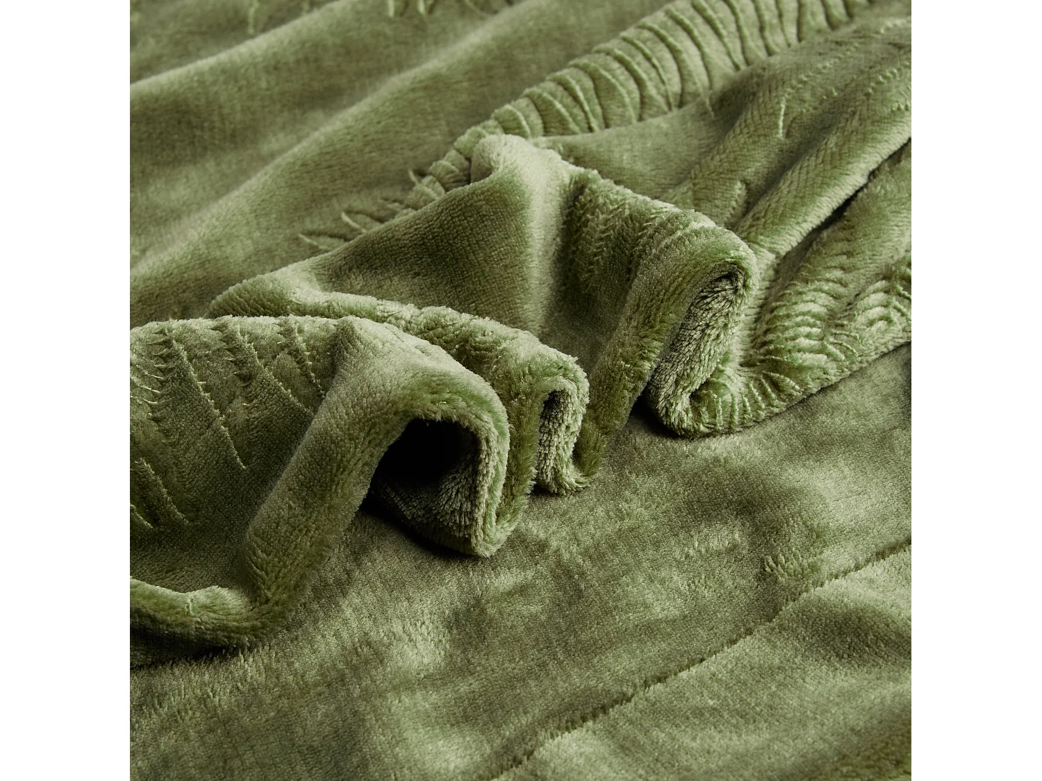 Decke Fernico Dunkelgrün 150 x 200