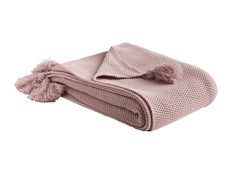 Acryldecke Zoltane hellviolett 130 x 170