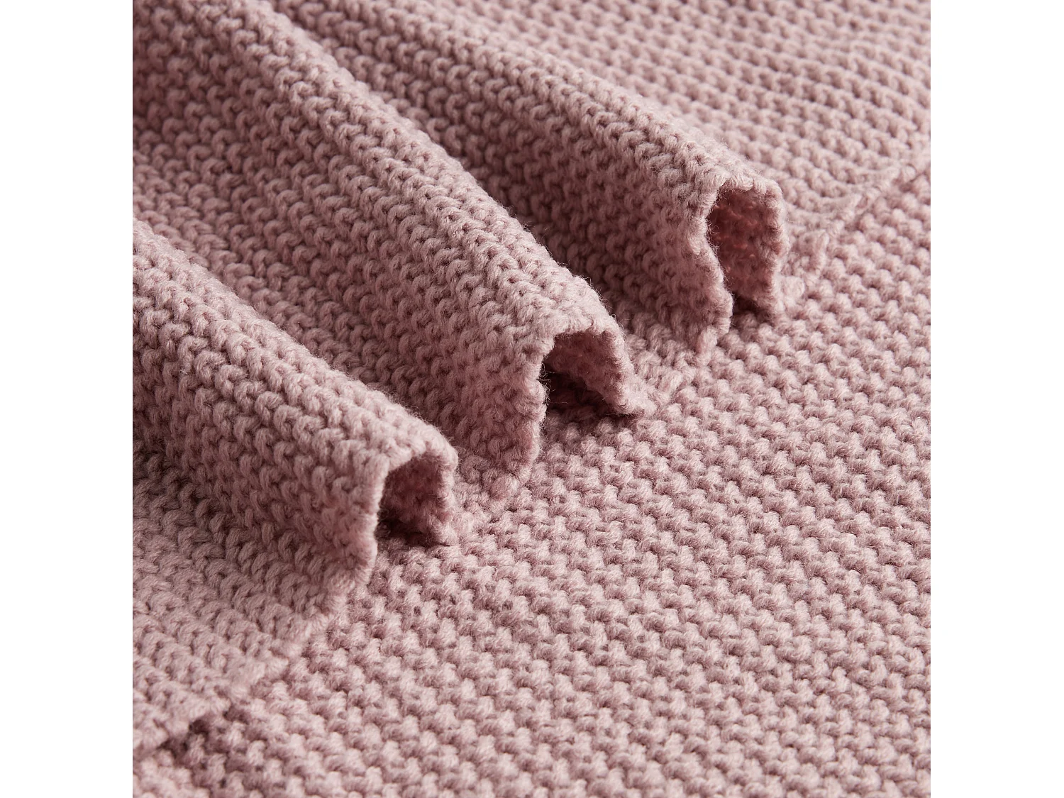 Acryldecke Zoltane hellviolett 130 x 170