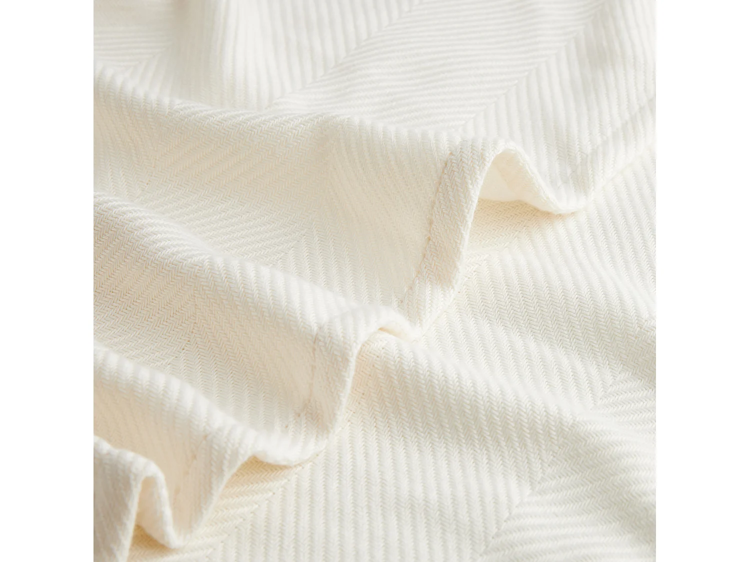 Plaid Vilena Écru Moyen 130 x 170