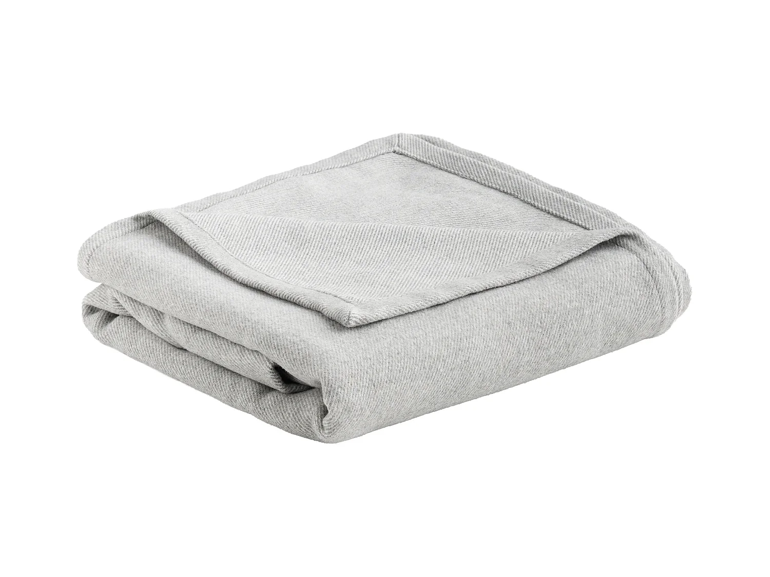 Plaid Raveni Gris Clair 140 x 190