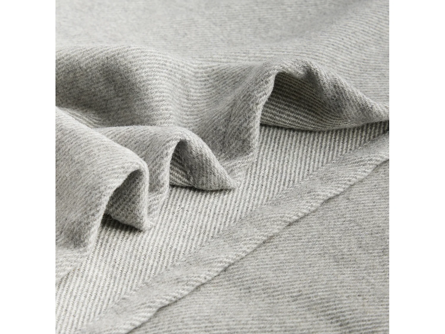 Plaid Raveni Gris Clair 140 x 190