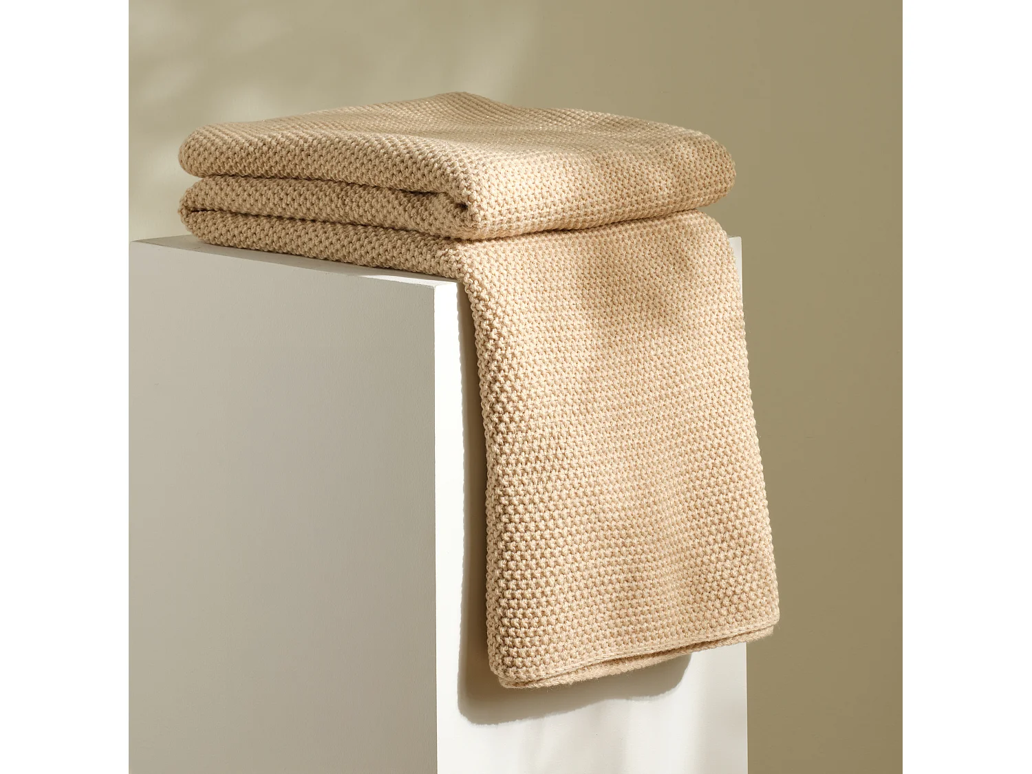 Plaid Zaldaris Beige Moyen 130 x 170