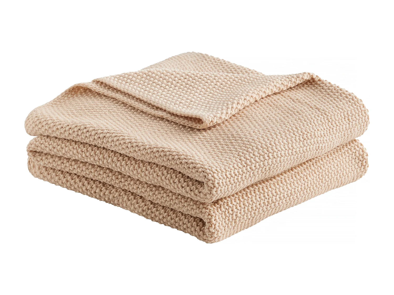 Acryldecke Zaldaris Mittleres Beige 130 x 170