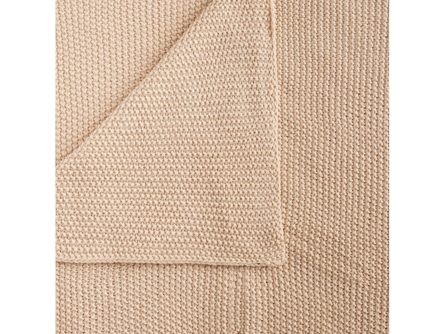 Acryldecke Zaldaris Mittleres Beige 130 x 170