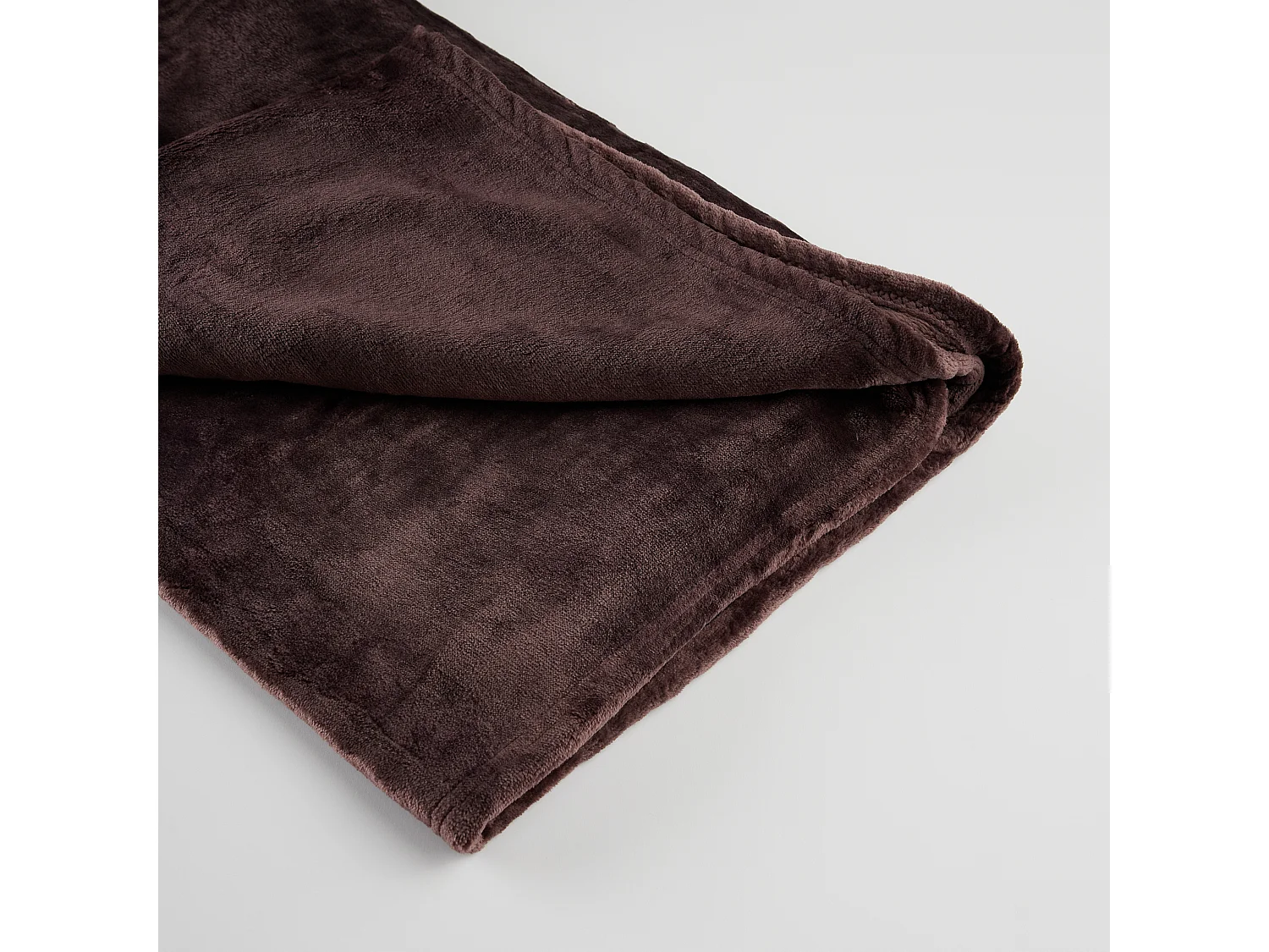 Plaid Floss Brun Foncé 200x220