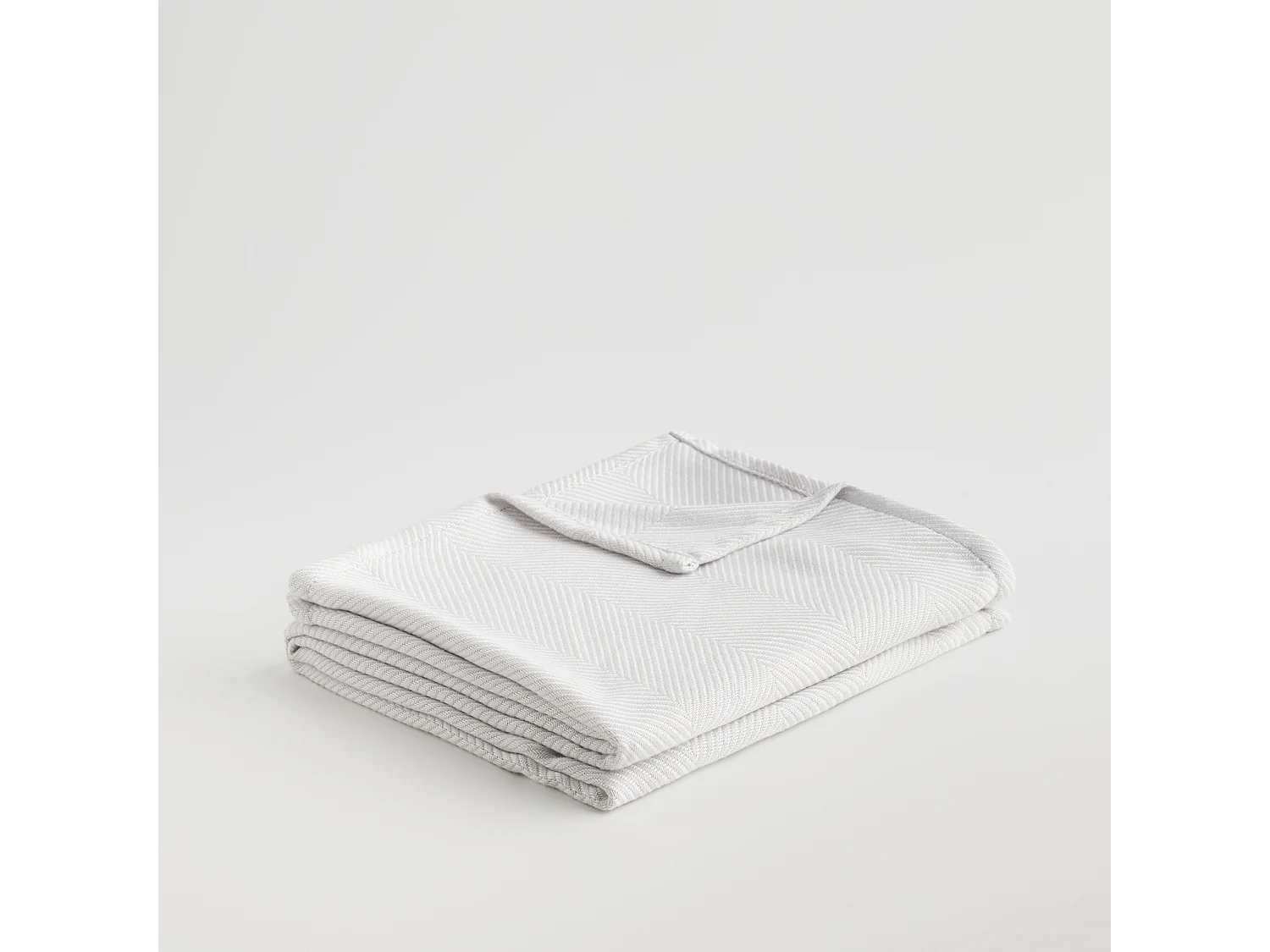 Plaid Vilena Gris Clair 130 x 170