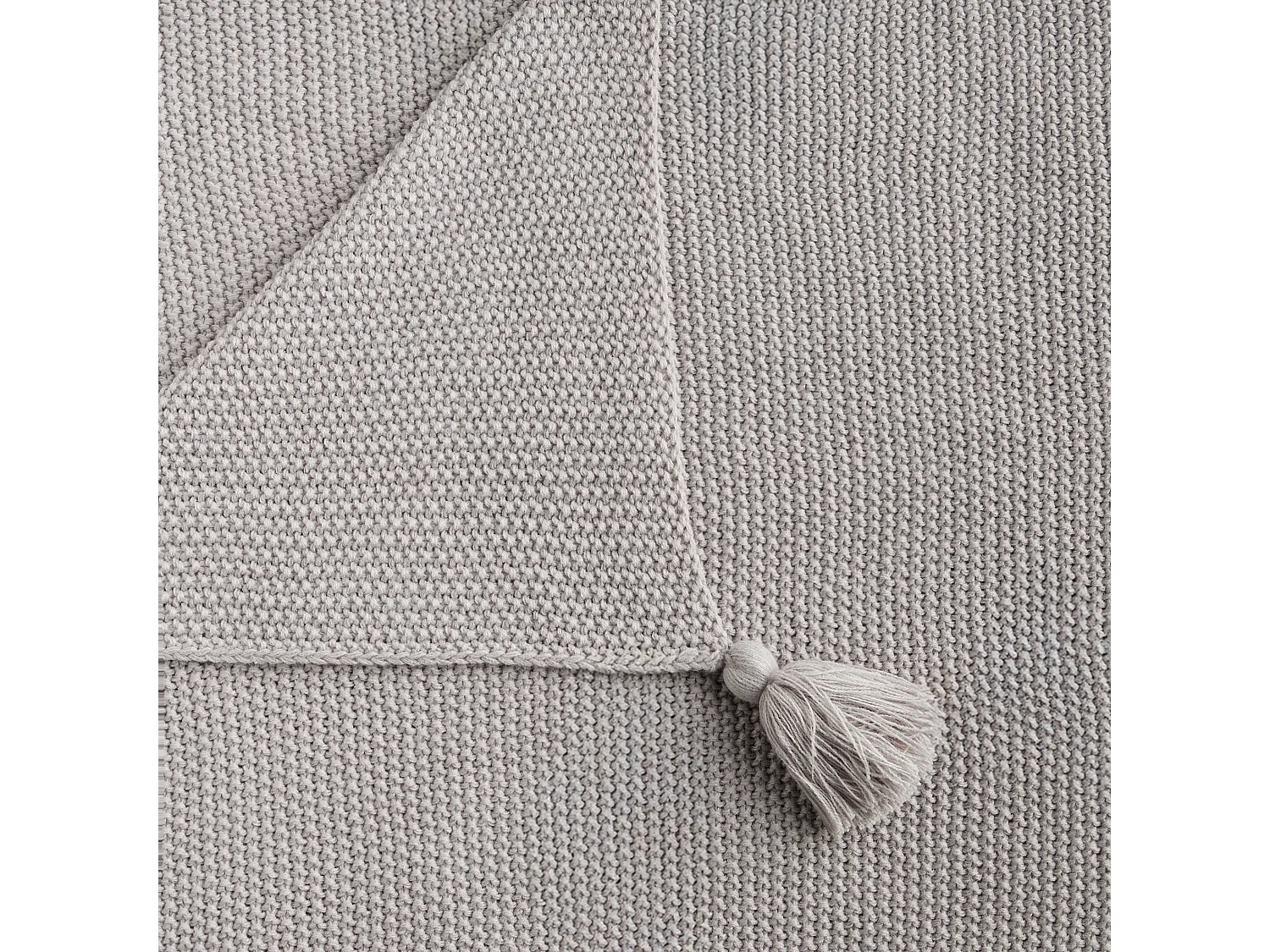 Plaid Zoltane Gris Clair 130x170