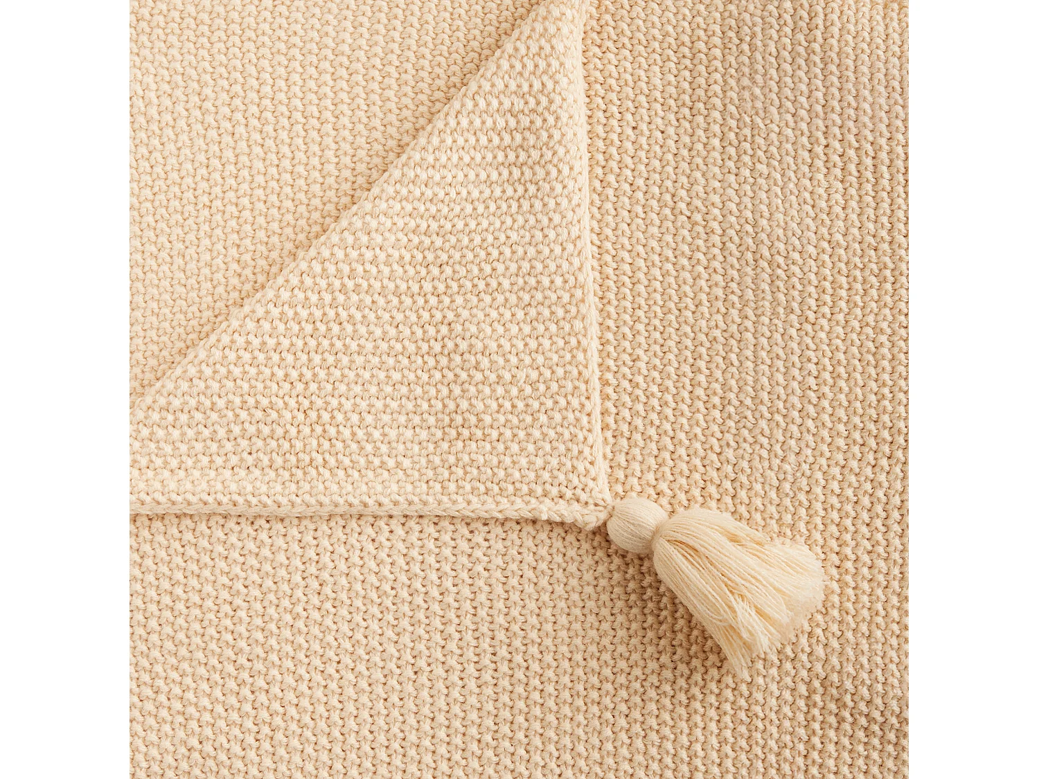 Plaid Zoltane Beige Moyen 130 x 170