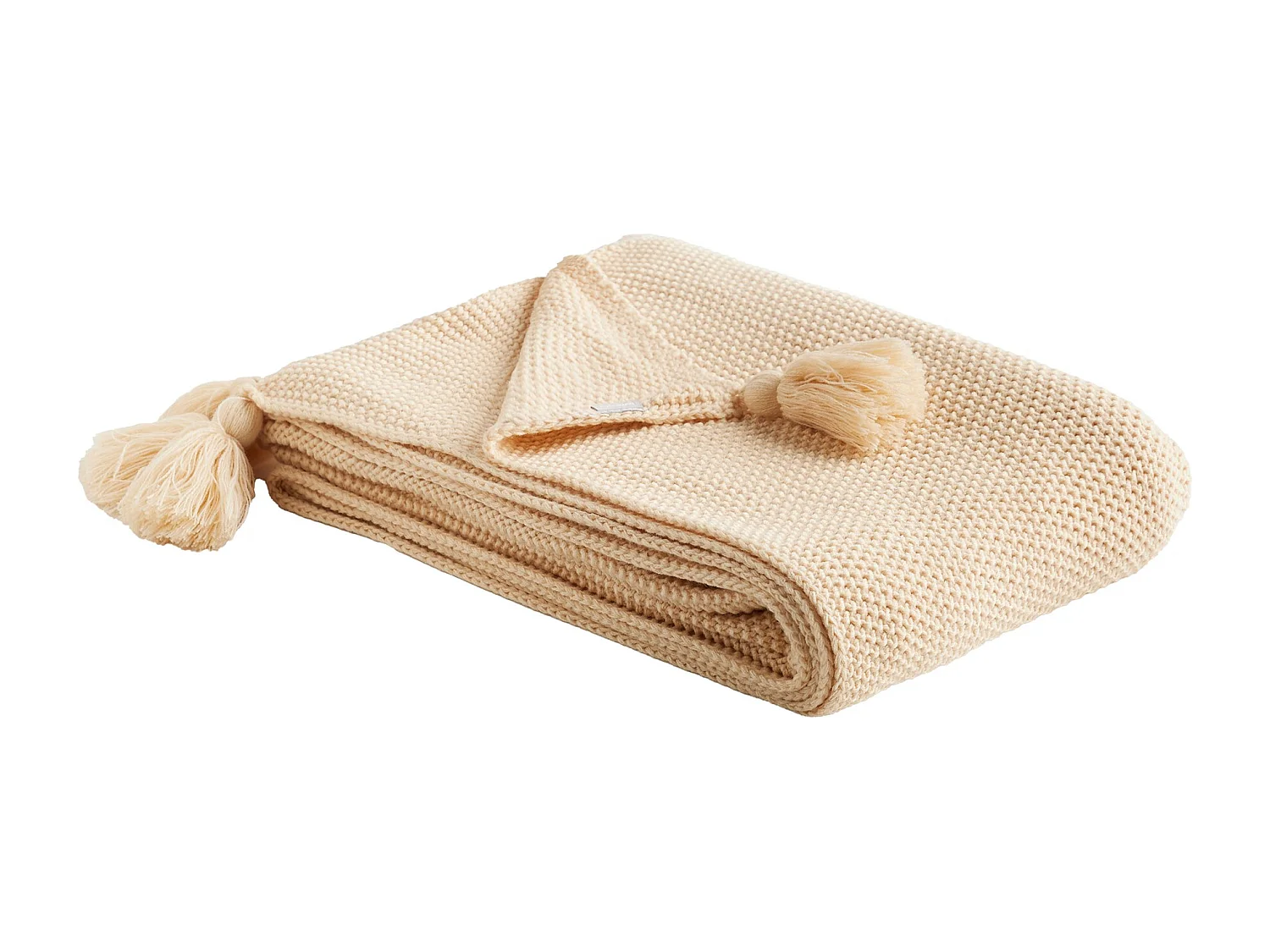 Acryldecke Zoltane Beige 130 x 170