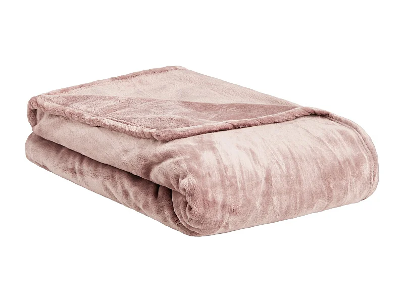 Plaid Douceur Violet Polyester 150x200