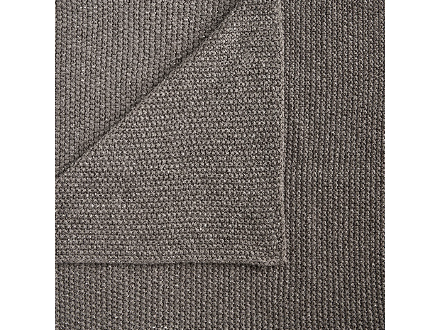 Plaid Zaldaris Gris Moyen 130x170