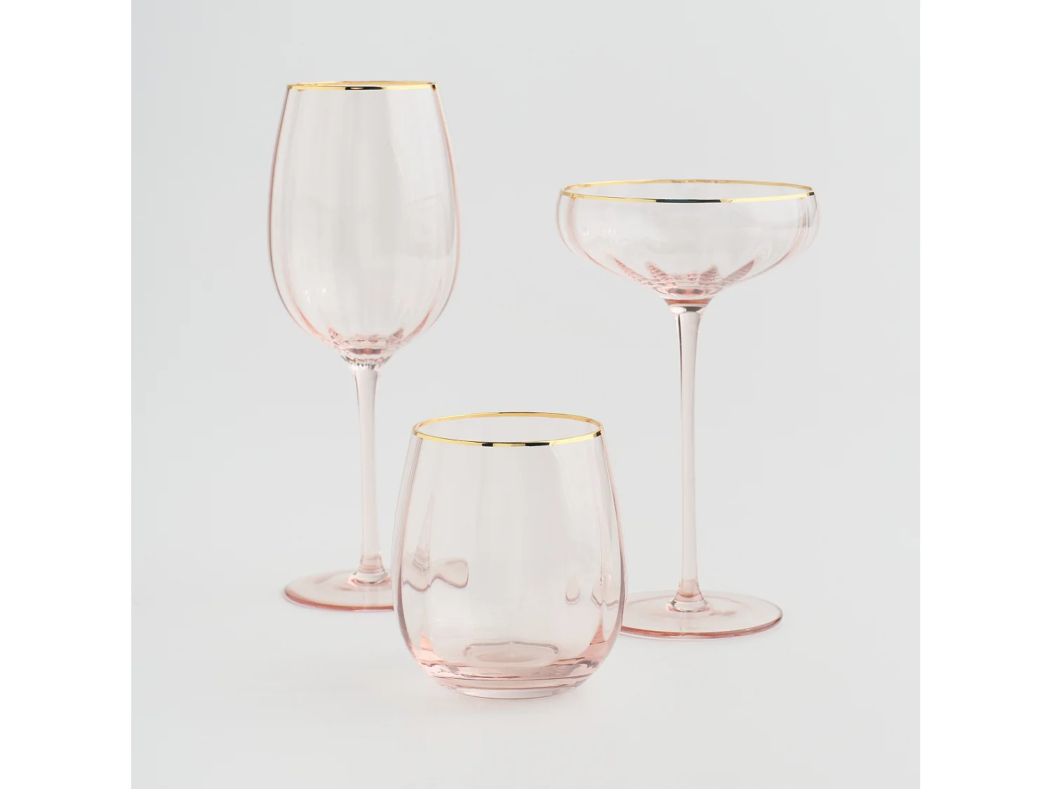 Glas Blissy Mittel Transparent 440ml