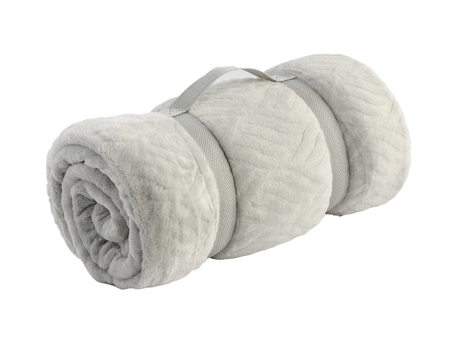 Plaid Esme Gris Moyen 150x200