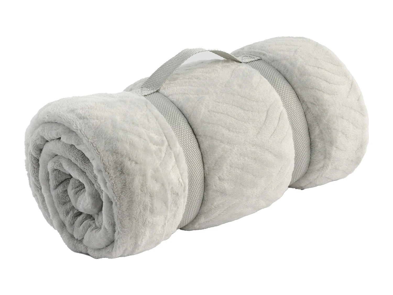 Plaid Esme Gris Moyen 150x200