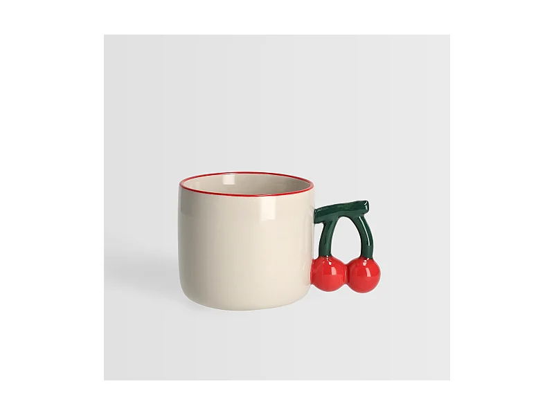 Becher Cherrioso mittel mehrfarbig 8.3 x 9 x 14