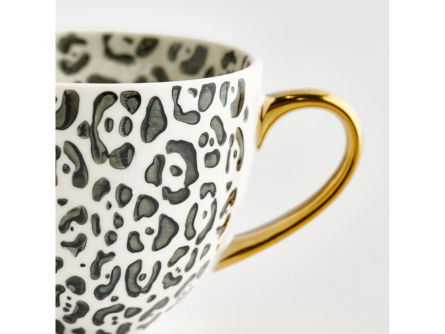 Tasse Panteris Or Moyen 430ml