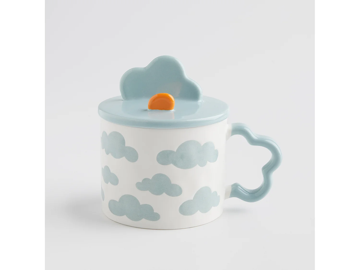 Becher Cozie 350ml Hellblau