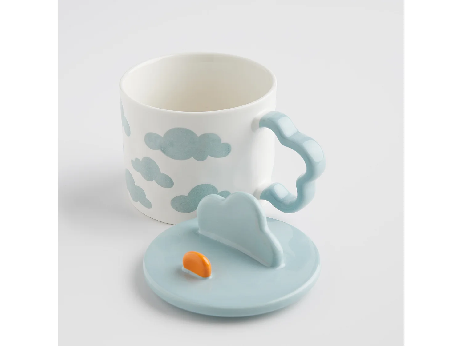 Becher Cozie 350ml Hellblau