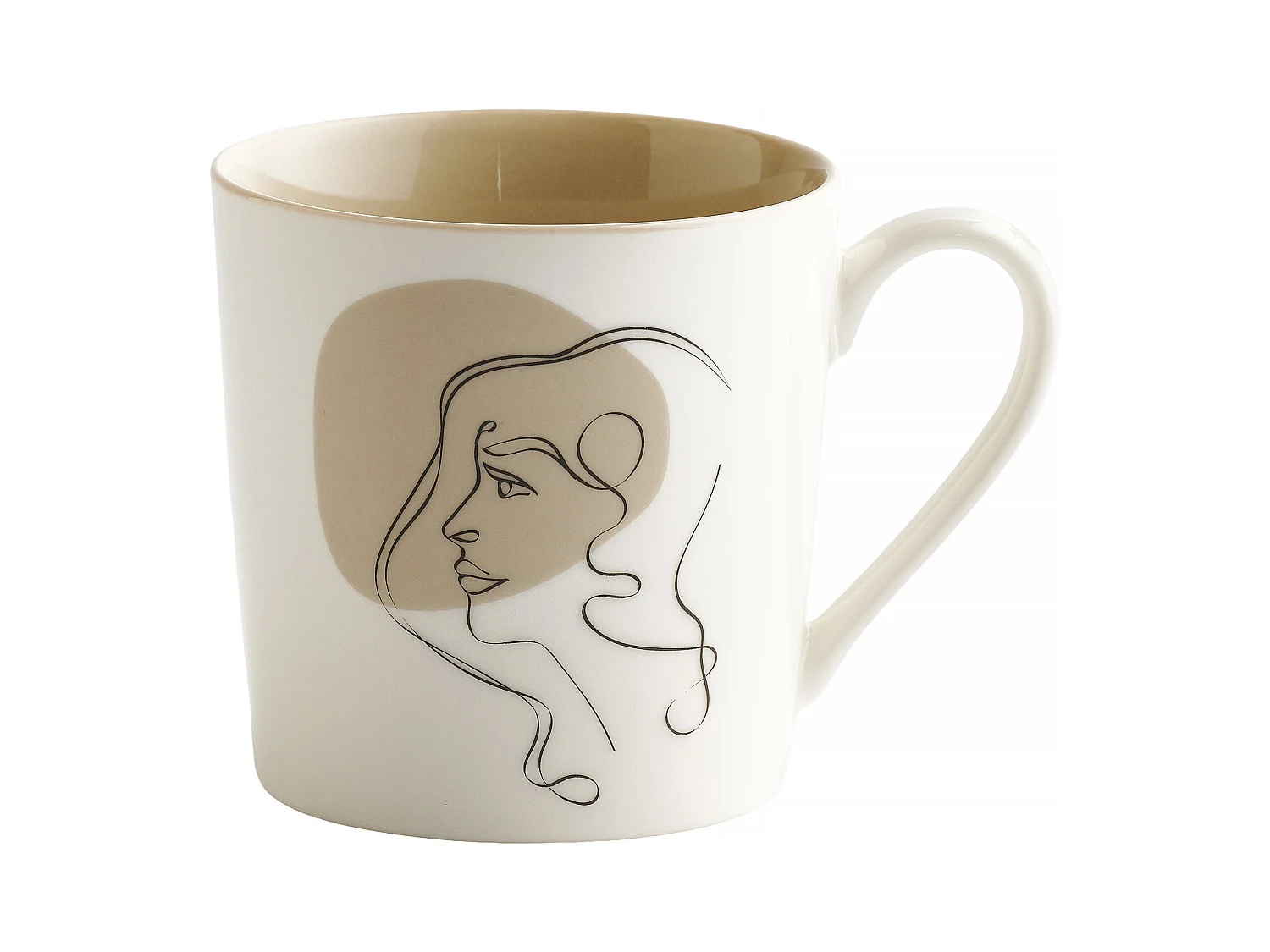 Becher Artini 330ml Beige