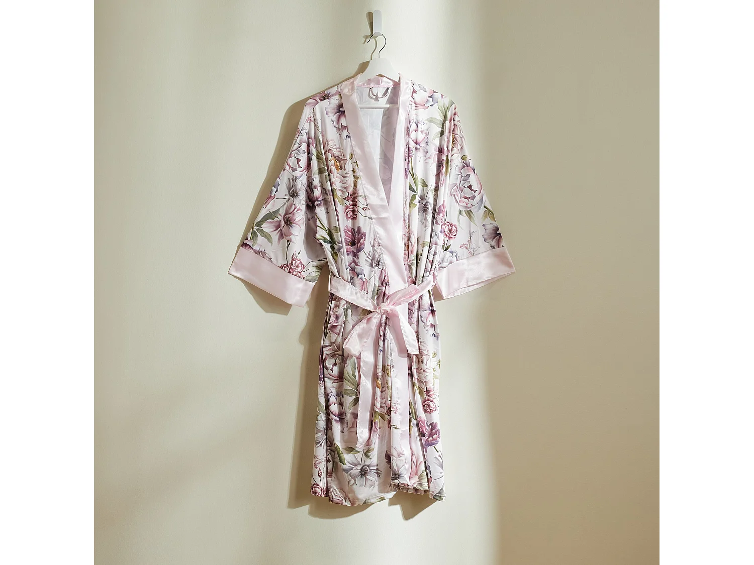 Bademantel Aurelis mittelrosa 70 x 115