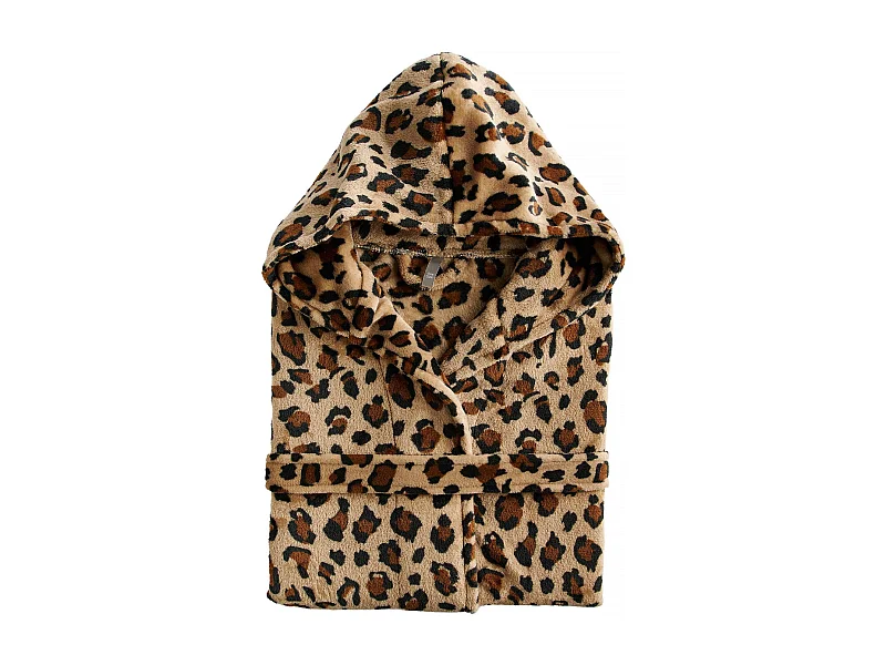 Bademantel Pantheri mittelbraun 68 x 115