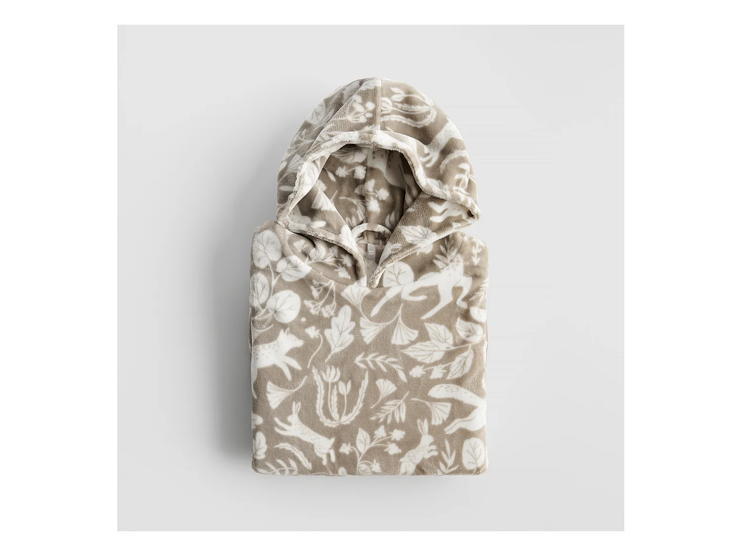 Poncho Misne Beige Moyen 75 x 90